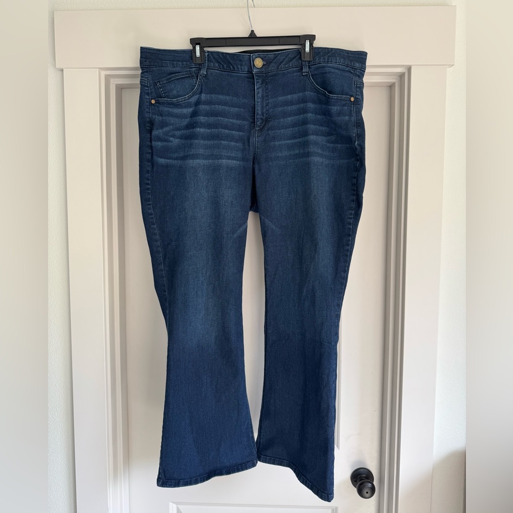 Democracy Dark Blue "Ab"solution® Itty Bitty Bootcut Jean